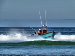 Crabbing off the coast of Oregon